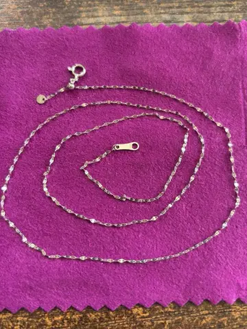 플래티넘 850 페탈 체인 목걸이 50cm