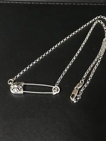 Silver925 안전 핑 목걸이 45, 50cm