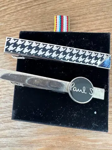Paul Smith 넥타이핀 2개 + 커프스 남성용 세트