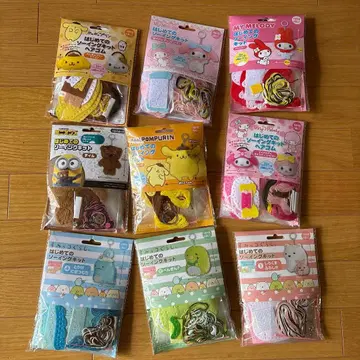 마이멜로디 소잉 키트 산리오 9팩 세트 스미코구라시 미니언