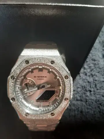 G-SHOCK 실버 쿼츠 손목시계 본체