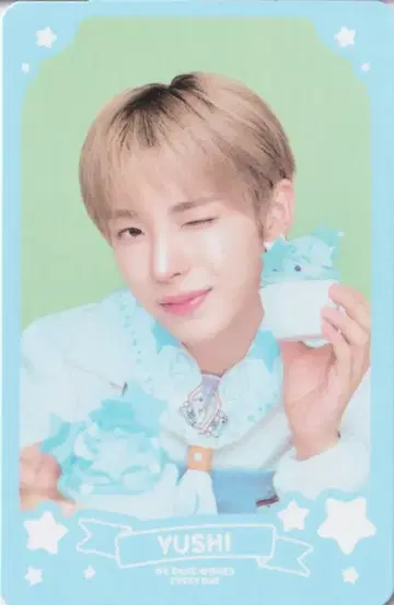 NCT WISH 랜덤 파티시에 카드 세트 유시 위시 베이커리 MD A