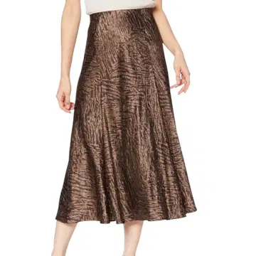 Mila Owen 빈티지 새틴 워셔블 롱 스커트 0