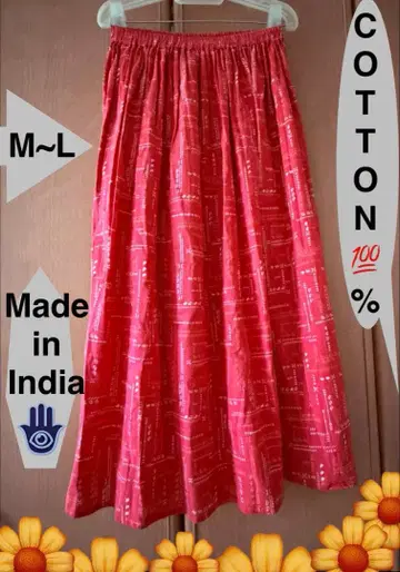 롱 스커트, M~L, 새상품 미사용