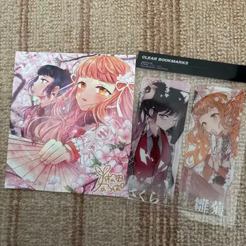 봄/여름/가을/겨울 대행자 멜론북스 애니메이션화 페어 특전 2종 세트