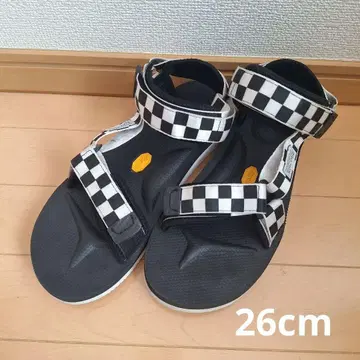 SUICOKE 스이콕 아웃도어 샌들 체크 무늬 깃발 패턴 26cm