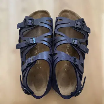 Birkenstock 네이비 샌들 38