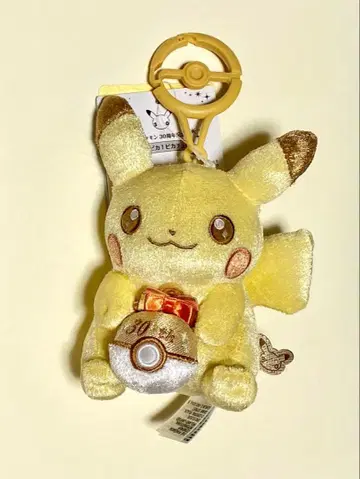 [새상품] 포켓몬 센터 30주년 기념 봉제 인형 마스코트 피카피카 피카츄