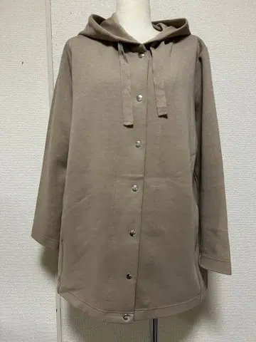 GoldenBear 빅 사이즈 L 후드 부착 베이지 자켓 7270