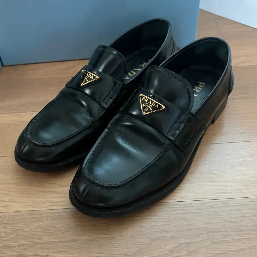 Prada Vintage Velcro Loafer | Bunjang Global
