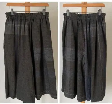 새상품 tamaki niime 와이드 팬츠 숏