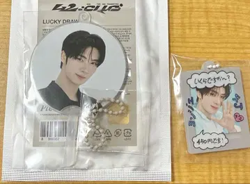 영재 미니 부채 450엔 42CLUB LUCKY DRAW 키링