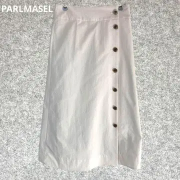 PARLMASEL 랩 스타일 롱 스커트