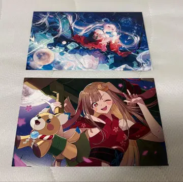 [초 카구야 히메!] 영화 특전 엽서 2장 세트