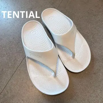 [ 새상품급 ] TENTIAL 회복 샌들 화이트 L 사이즈