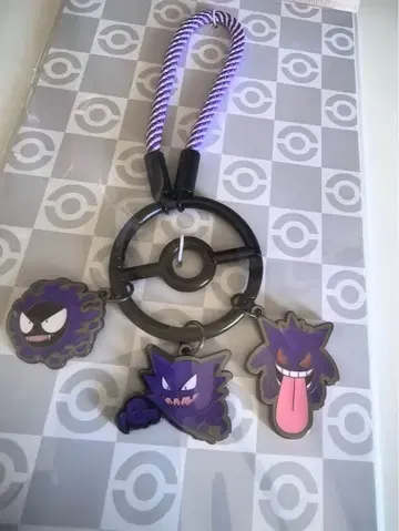 [중국 한정판] 포켓몬 키링 고오스 고스트 팬텀 재고 1개