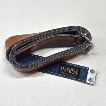 THE FLAT HEAD 플랫 헤드 가죽 벨트
