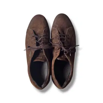 ERMENEGILDO ZEGNA SUEDE FLAT SHOES 제냐