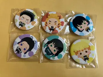 귀멸의 칼날 치이캐러 캔뱃지 렌고쿠 무이치로 나비 교메이 이노스케 젠이츠