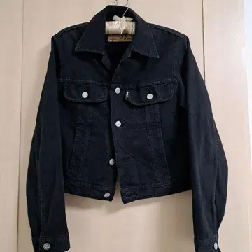 [ 새상품급 ] agnes b 데님 자켓 프랑스제