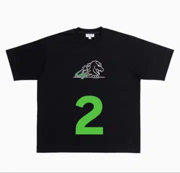 라코스테 고질라 헤드 T셔츠 LACOSTE GODZILLA 신주쿠 한정판