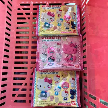 헬로키티 거울 컬렉션 미개봉 3개