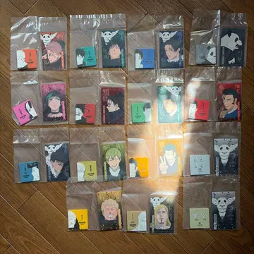 제일복권 주술회전 사멸회유 M상 마그넷 & 스티커 세트 전 세트