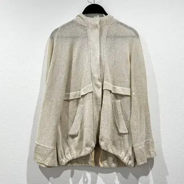 브루넬로쿠치넬리 니트 후드티 린넨 x 코튼