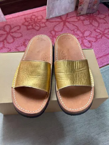 레어 TOKYO SANDAL KYOTO GOLD 롤링 더블 트리오