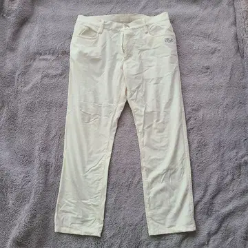 댄스 위드 드래곤 화이트 컬러 남성용 골프 팬츠 M