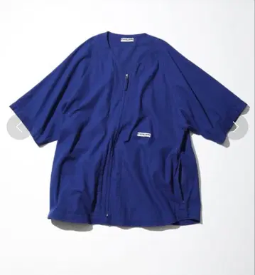 CAHLUMN/카우람 브러쉬드 포플린 베이스볼 셔츠