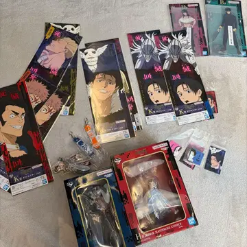 주술회전 제일복권 이시류/타카바 피규어 하위 세트