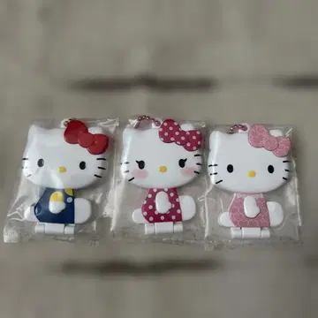 헬로키티 거울 컬렉션 첨부 구미 다이컷 거울 1번 5번 6번
