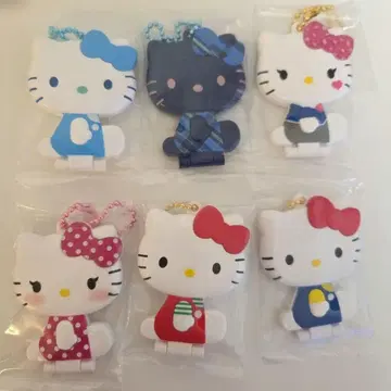 헬로키티 미러 컬렉션 다이컷 거울 6개 세트