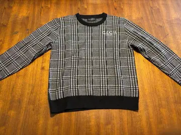 CECIL McBEE 체크 무늬 니트 셋업