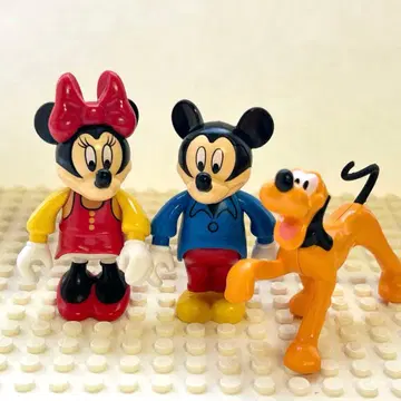 레고 미키 & 미니 & 플루토 세트 미니 피규어 올드 LEGO