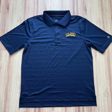Champion U.S. NAVY 피케 셔츠 M 네이비