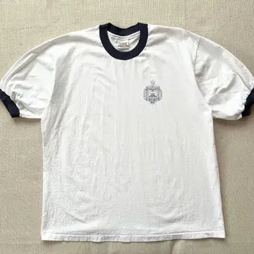 90's NAVY USA제 링거 T셔츠 XL