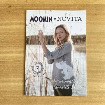 MOOMIN x NOVITA 니트북 편물 양말 무민 니트