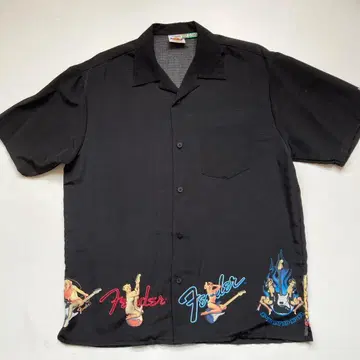 HARD ROCK CAFE x FENDER 셔츠 eg