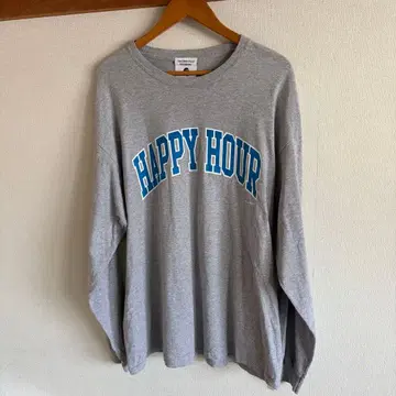 TACOMA FUJI RECORDS HAPPY HOUR 긴팔 T셔츠
