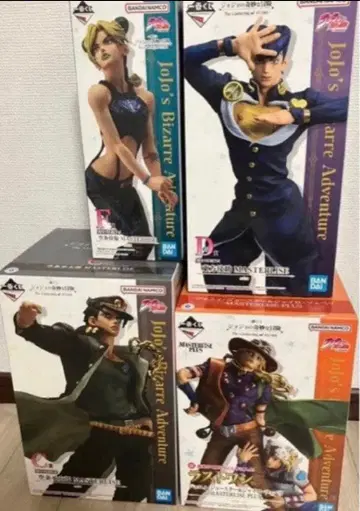 제일복권 죠죠 피규어 4체 세트 마스터라이즈