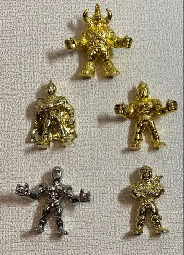 근육맨 다이캐스트 근육 지우개 5체 세트 맘모스맨 외