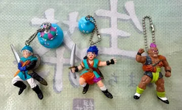 드래곤 퀘스트 VI 풀컬러 컬렉션 피규어 키링 3종 세트