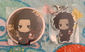 지옥락 바쿠단야키 콜라보 아크릴 키링 캔뱃지 슈겐