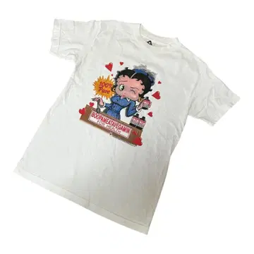 양품 00s 베티 붑 프린트 티셔츠 S