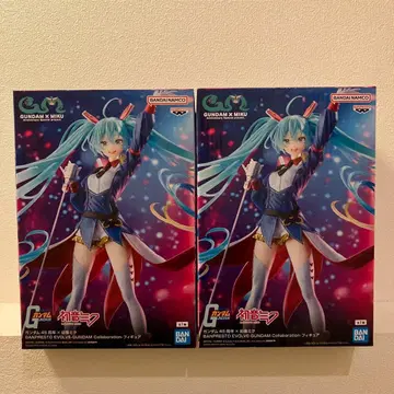 GUNDAM x MIKU 피규어 2세트