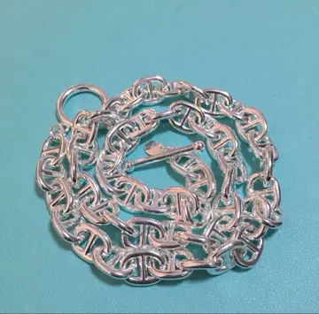 새상품급 실버 925 만텔 체인 목걸이