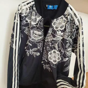 adidas 꽃무늬 집업 자켓