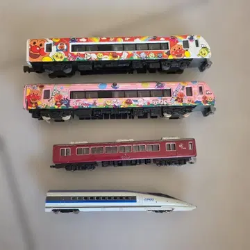 호빵맨 철도 모형 세트 호빵맨 기차 신칸센 한큐 기차